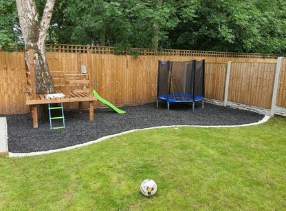 Rubber Mulch for Playgrounds – UK Stock, High Shock Absorption