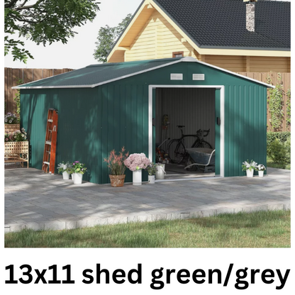 Metal Garden Shed | Heavy Duty Outdoor Storage & Workshop Building