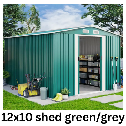 Metal Garden Shed | Heavy Duty Outdoor Storage & Workshop Building