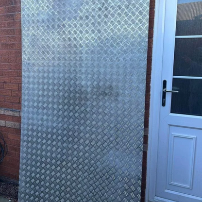 Aluminium Chequer Plate 8 × 4 Sheet – Diamond / Tread Pattern