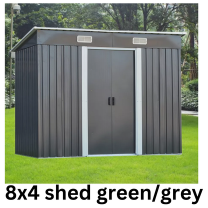 Metal Garden Shed | Heavy Duty Outdoor Storage & Workshop Building