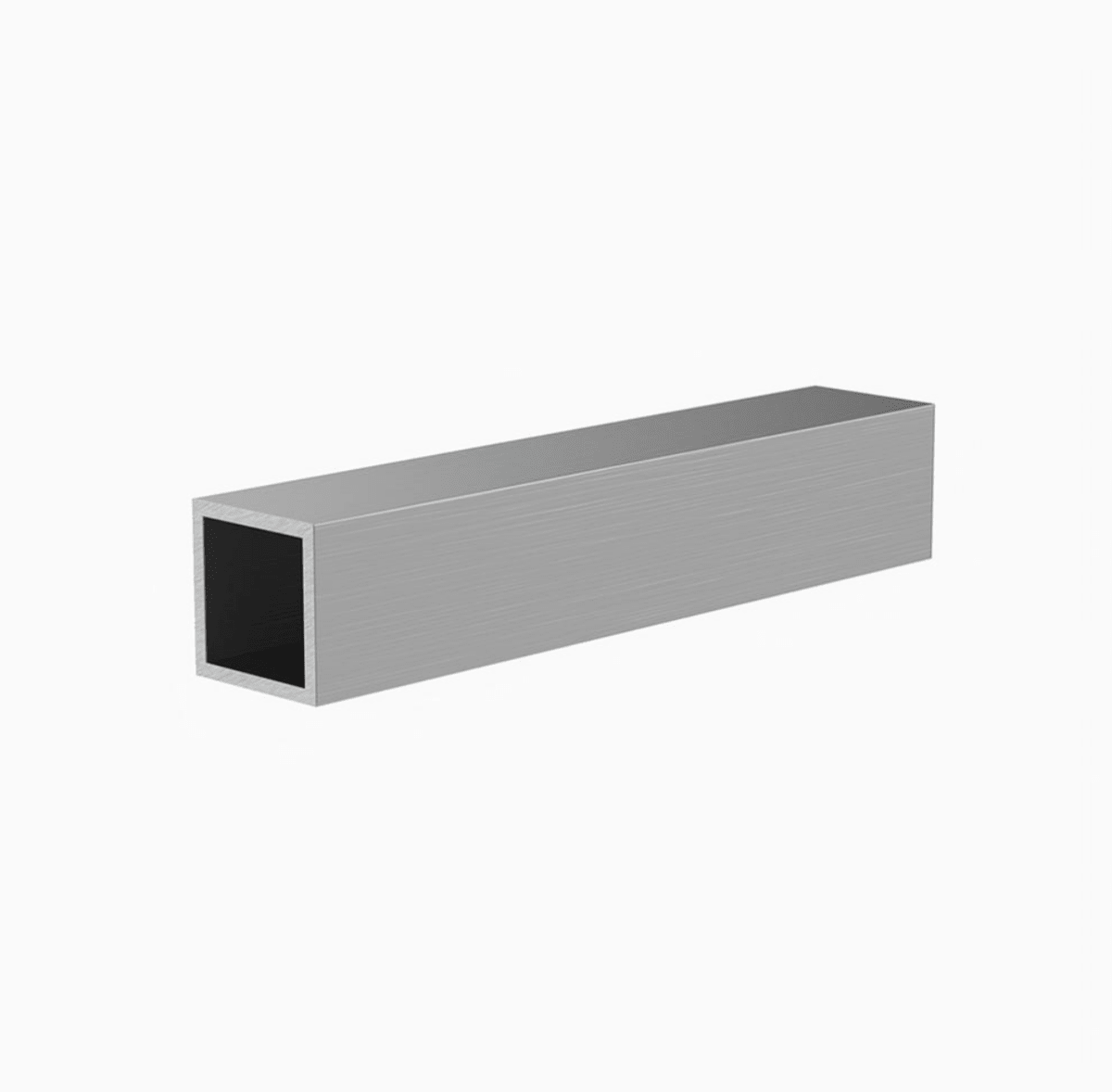 6063 aluminium box section 50x50mm square tube