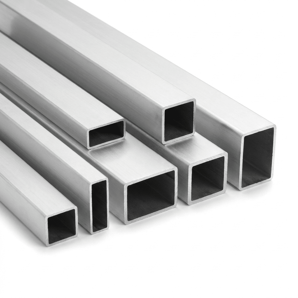 6063 Aluminium Box & Rectangle Section – Aluminium Square Tube, 5m Lengths & Cut to Size, Architectural Box Section for Frames & Fabrication - Rackerman