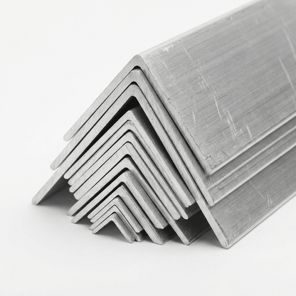 6063 T6 aluminium equal angle sizes 12mm to 100mm