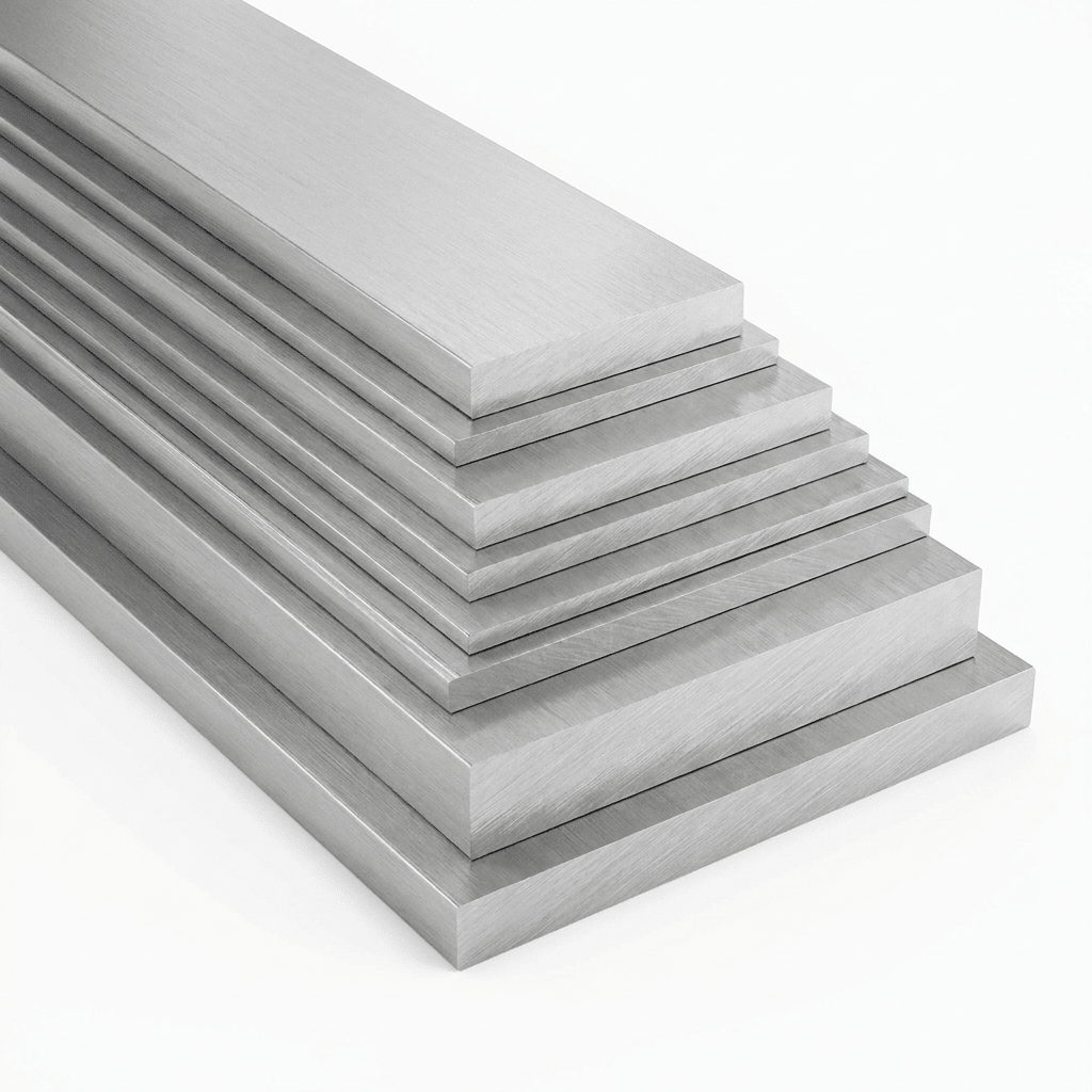 6063 T6 aluminium flat bar sizes 12mm to 100mm wide