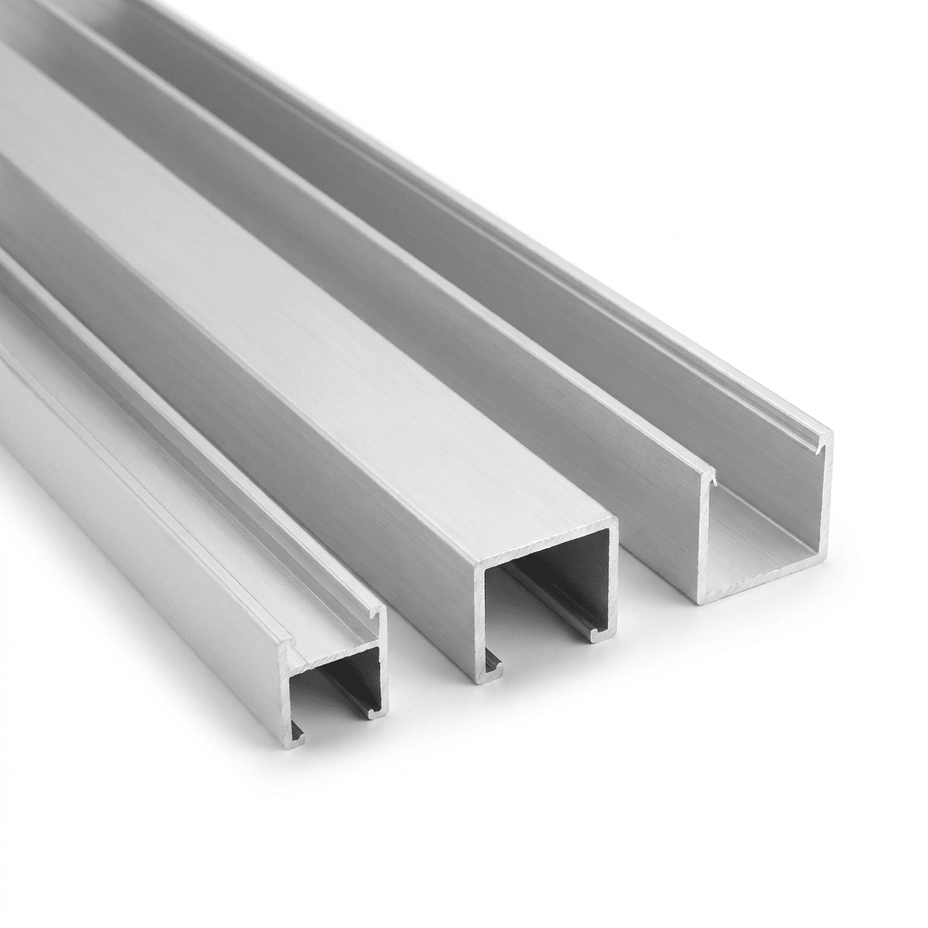 6063 T6 Aluminium Channel Section – 5m Lengths & Cut to Size, U Channel & C Channel Aluminium for Edging, Frames & Fabrication - Rackerman