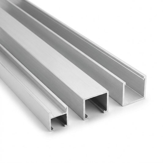 6063 T6 Aluminium Channel Section – 5m Lengths & Cut to Size, U Channel & C Channel Aluminium for Edging, Frames & Fabrication - Rackerman