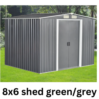 Metal Garden Shed | Heavy Duty Outdoor Storage & Workshop Building