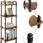 4 Tier Ladder Bookshelf