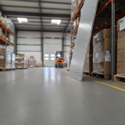 Chequered Aluminium - Full Sheets 8'x4' and 2m x 1m