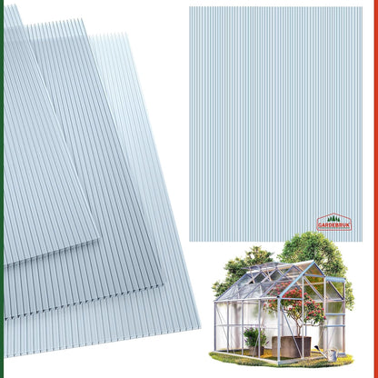 Pack of Polycarbonate Roofing Sheets – 4 mm Clear Twinwall