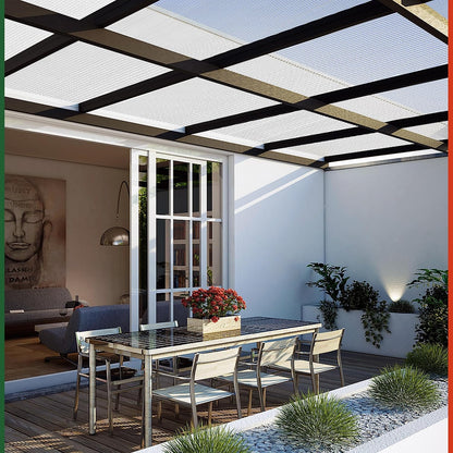 Pack of Polycarbonate Roofing Sheets – 4 mm Clear Twinwall