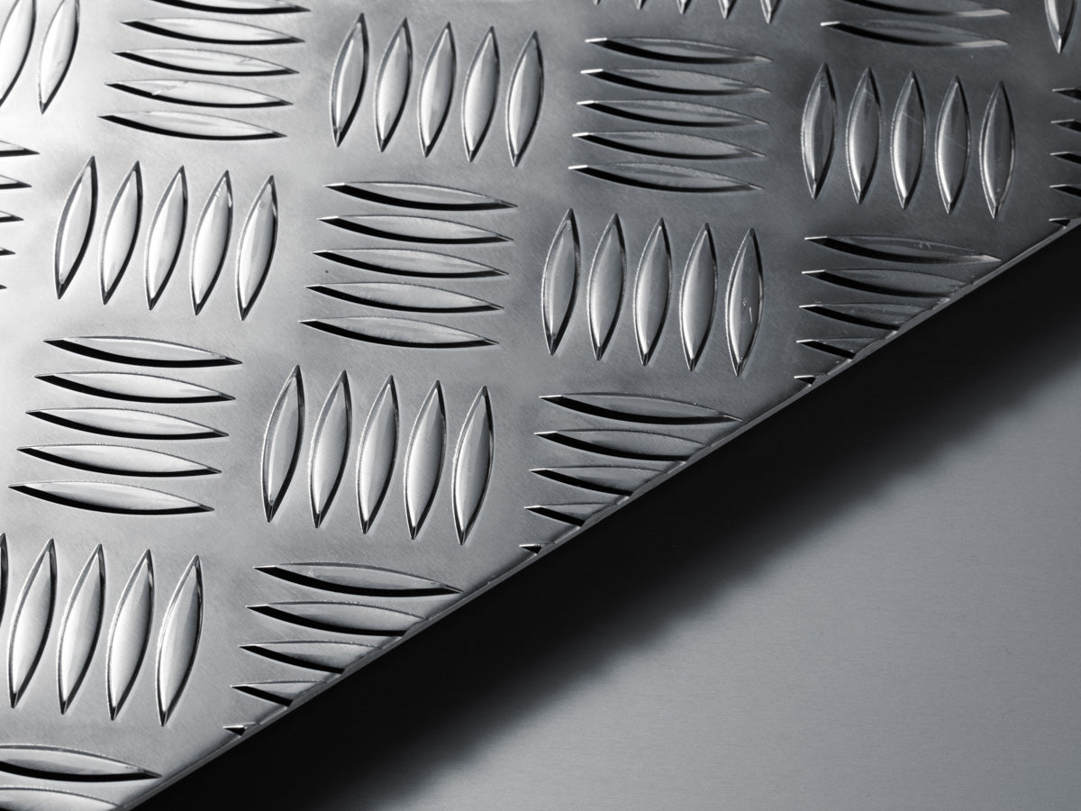 Chequered Aluminium - Full Sheets 8'x4'