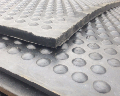 Equestrian rubber stable mat 6ft x 4ft - heavy duty horse stable matting - view 7