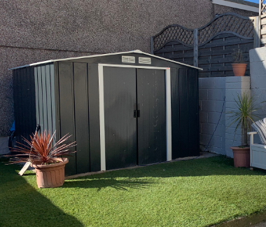 Metal Garden Shed | Heavy Duty Outdoor Storage & Workshop Building