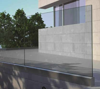 15 mm Toughened Glass Panel – Safety Float Clear