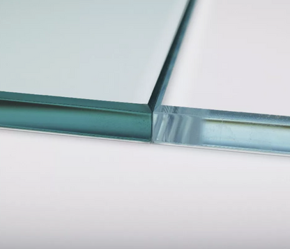 10mm toughened safety glass panel stock sizes and price guide - clear float glass - view 4