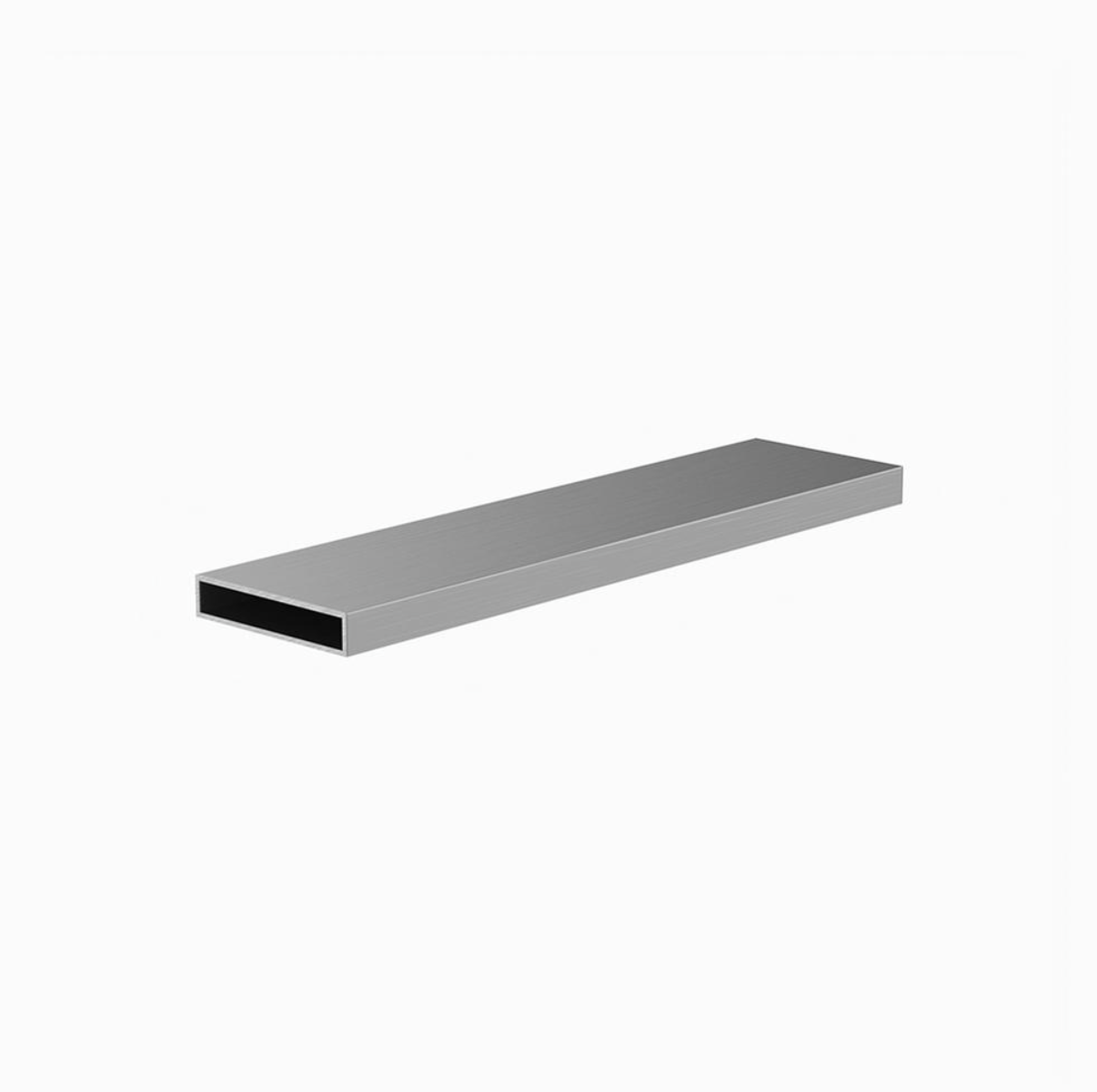 6063 Aluminium Box Rectangle Section - 5m Lengths