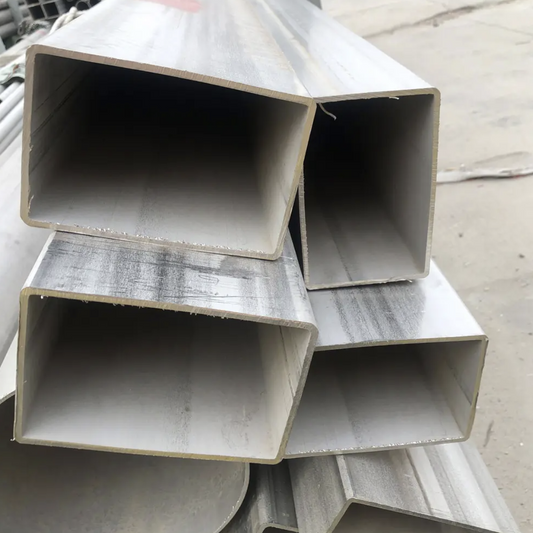 Stainless Steel Box Rectangle Section - 6m Lengths