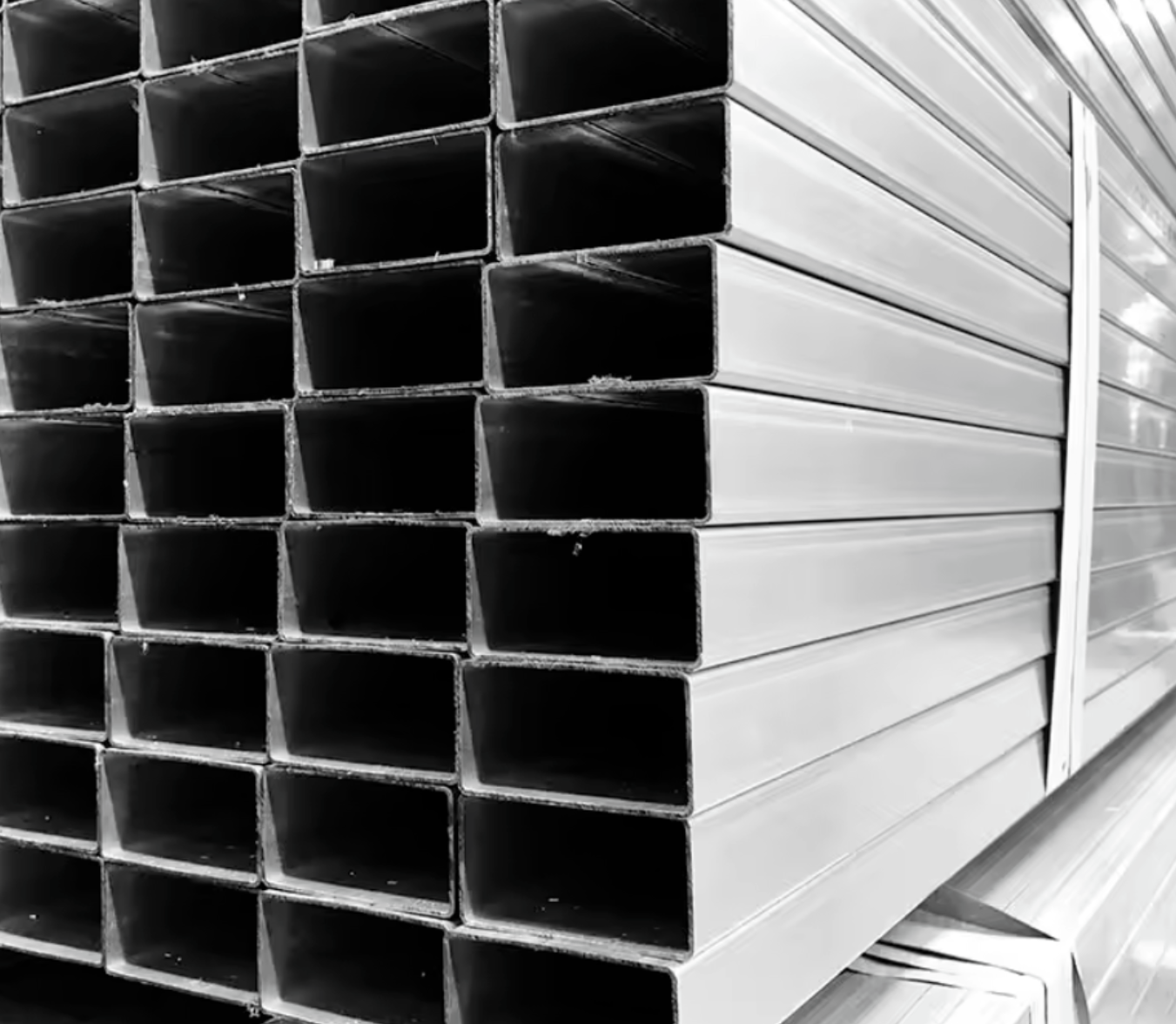 ERW Steel Box Rectangle Section - 6m Lengths