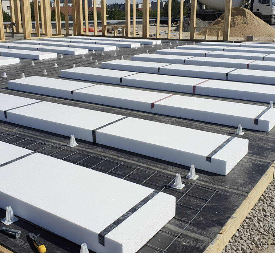 Polystyrene Insulation Sheets UK | 25–100mm EPS Boards
