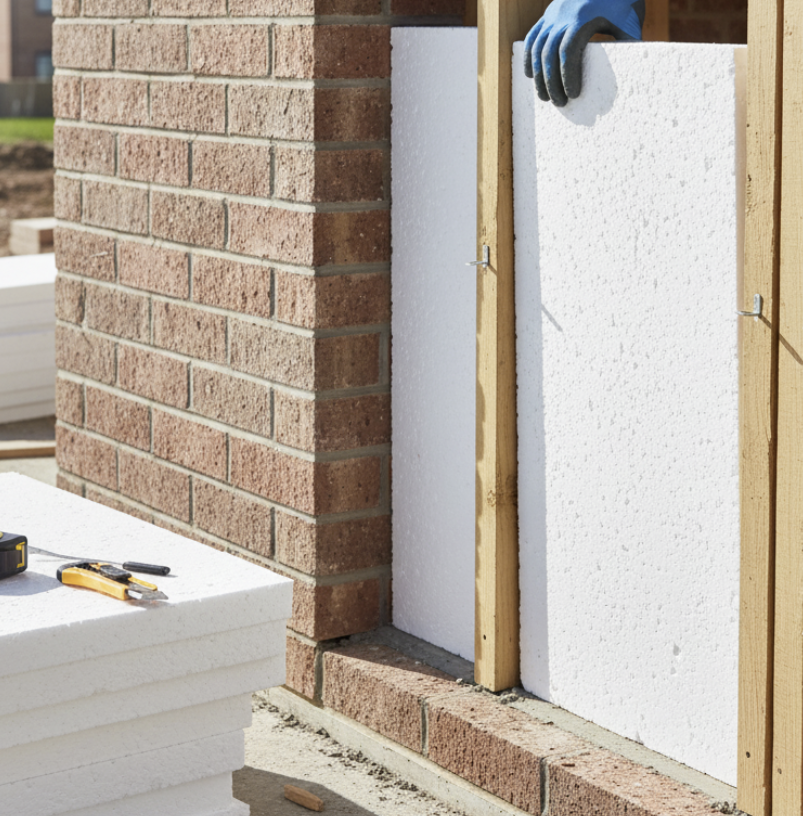 Polystyrene Insulation Sheets UK | 25–100mm EPS Boards