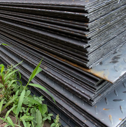 8x4 ft Mild Steel Durbar Checker Plate – Slip-Resistant S275