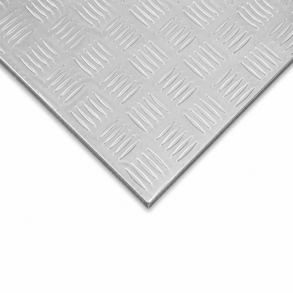 Aluminium Chequer Plate & Checker Plate – 5754 Five Bar | 8x4 & 2m x 1m - Rackerman