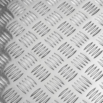 Aluminium Chequer Plate & Checker Plate – 5754 Five Bar | 8x4 & 2m x 1m - Rackerman