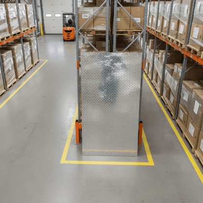 Aluminium Chequer Plate & Checker Plate – 5754 Five Bar | 8x4 & 2m x 1m - Rackerman