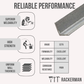 S275 Mild Steel Angles - 6m lengths