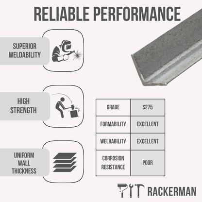 Mild Steel Angle 6m Lengths – Structural Section