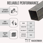 Mild Steel Box/Rectangle Section - 7.5m Lengths