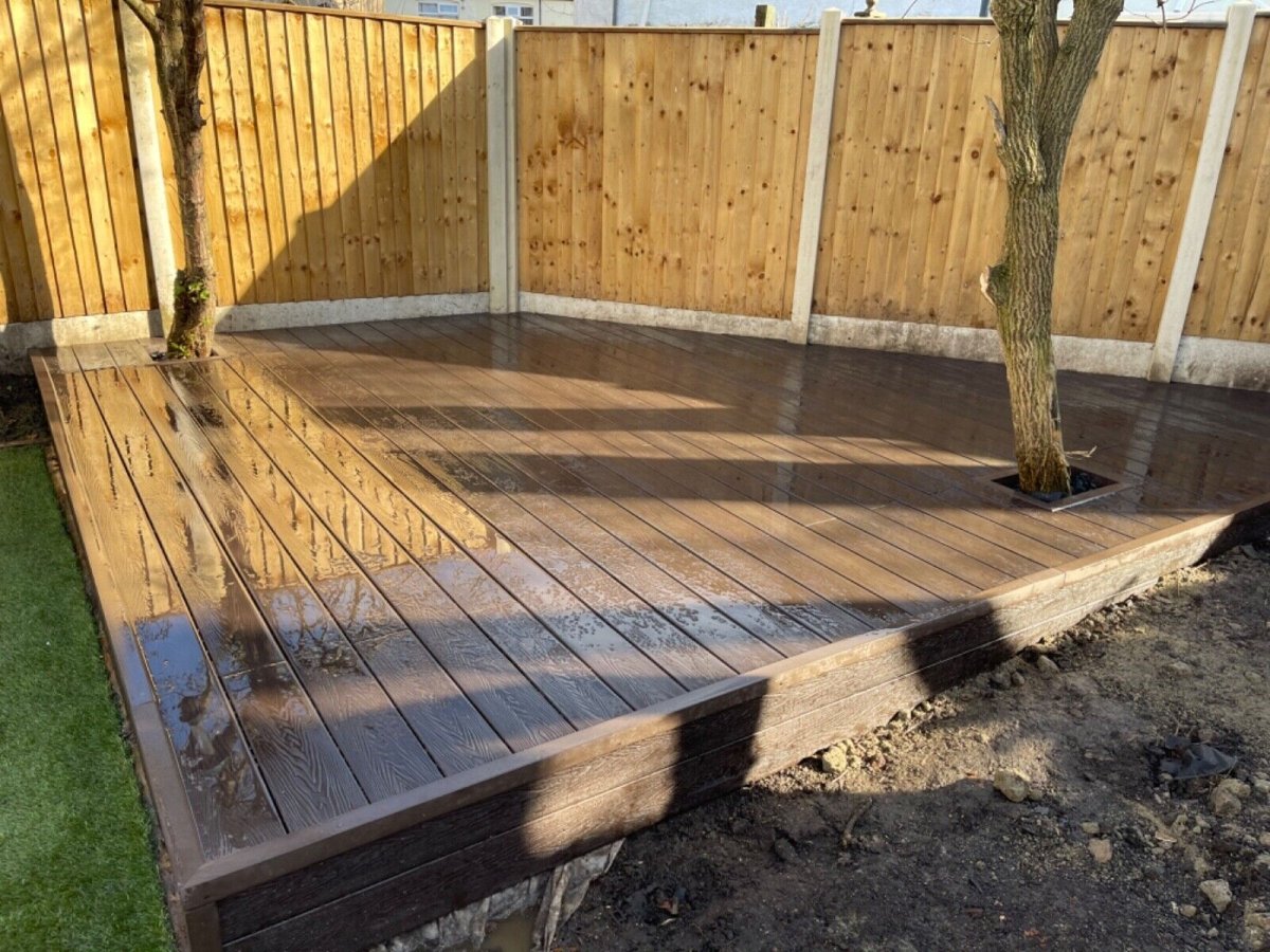Composite Decking Boards – 3.6 m Lengths - Rackerman