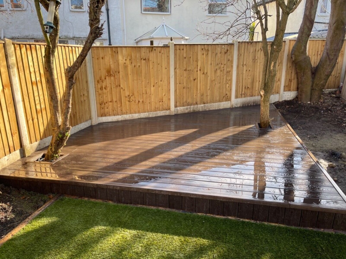 Composite Decking Boards – 3.6 m Lengths - Rackerman