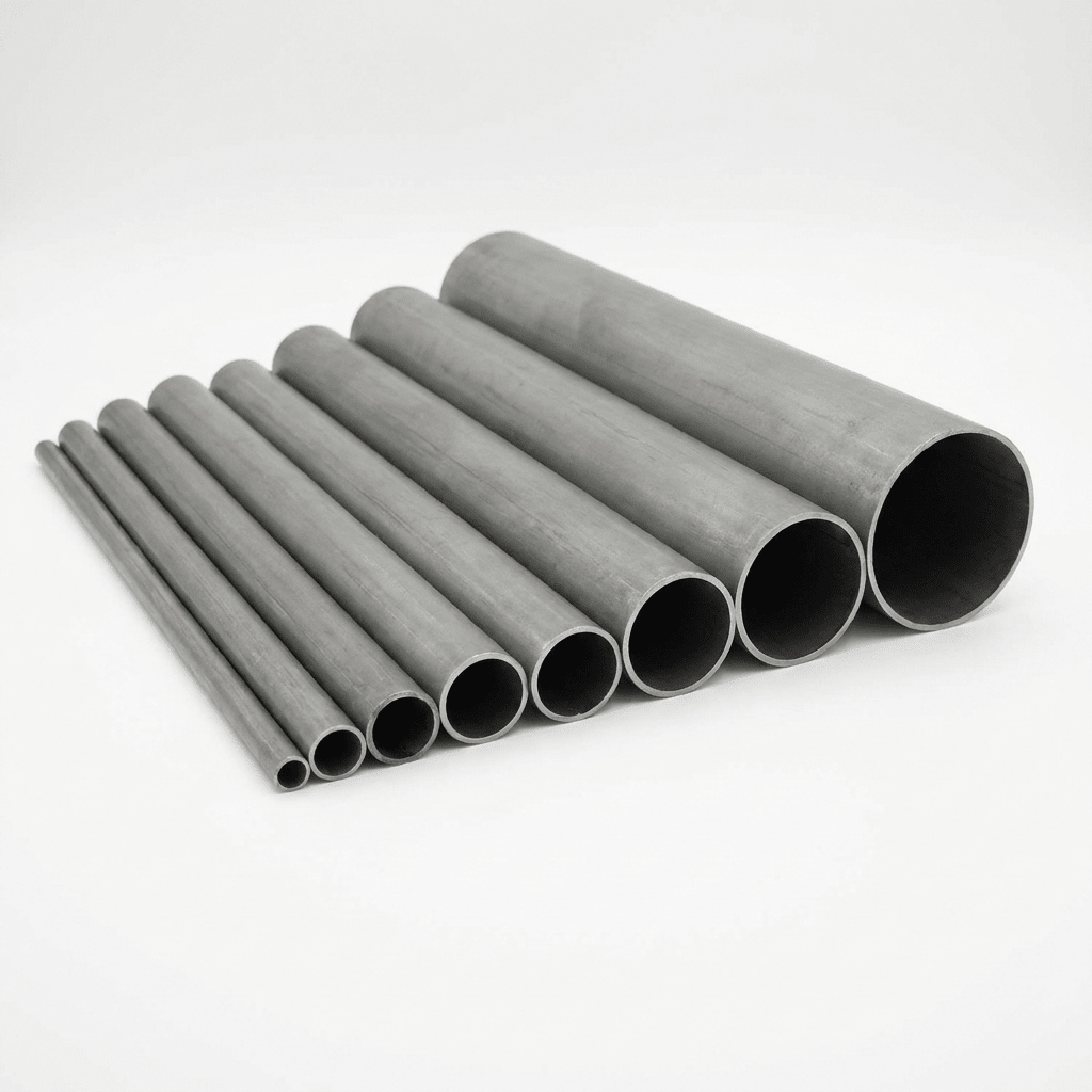 ERW round tube smooth mill finish surface