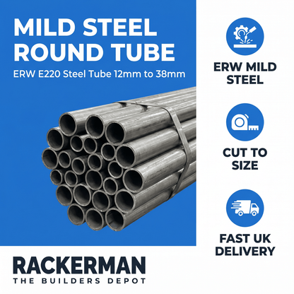 Close-up of ERW round tube cut end and weld seam