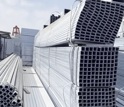 ERW steel box and rectangle section 6m size range