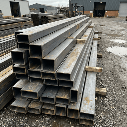 ERW Steel Box & Rectangle Section – Square & Rectangular Hollow Section, 6m Lengths & Cut to Size, Steel Box Tube for Fabrication & Frames - Rackerman