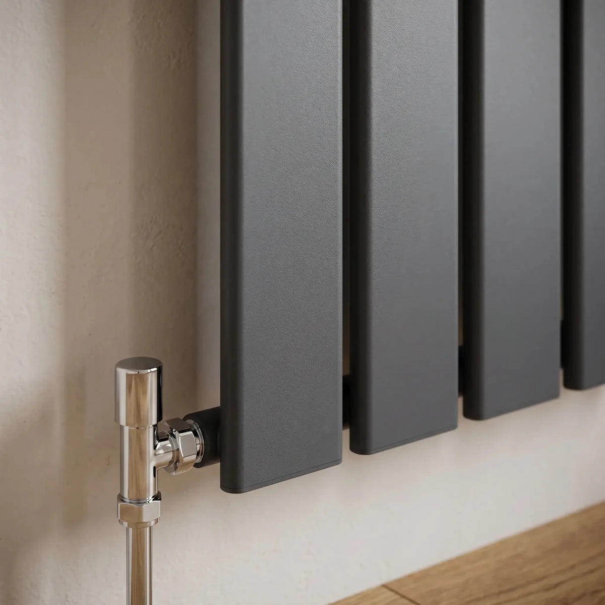 Flat Panel Radiators — Designer Vertical & Horizontal, Single & Double Panel, Anthracite, Black & White UK Central Heating Radiators - Rackerman