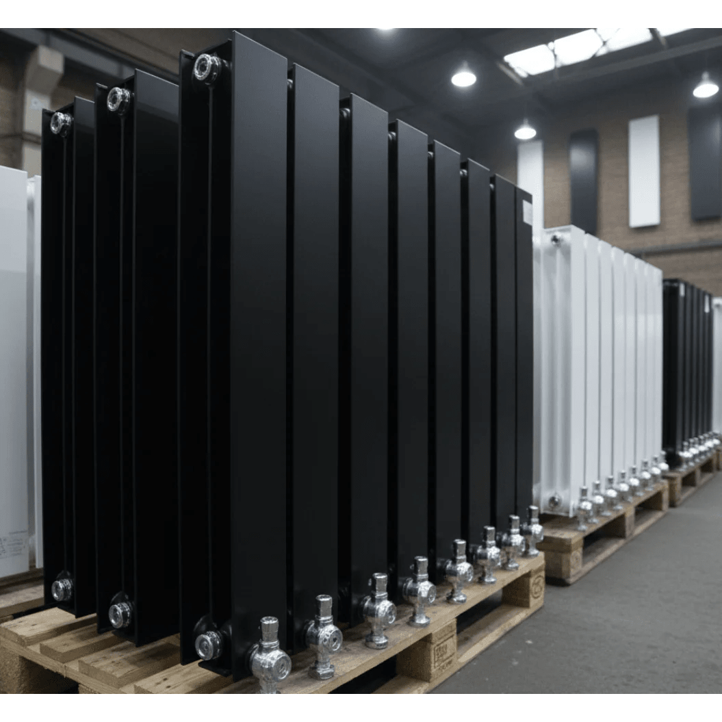 Flat Panel Radiators — Designer Vertical & Horizontal, Single & Double Panel, Anthracite, Black & White UK Central Heating Radiators - Rackerman