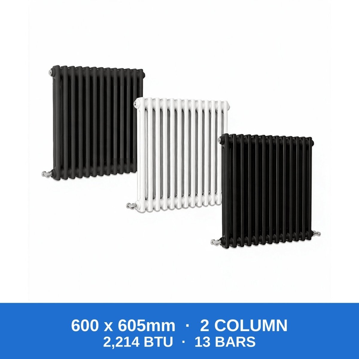Flat Panel Radiators — Designer Vertical & Horizontal, Single & Double Panel, Anthracite, Black & White UK Central Heating Radiators - Rackerman