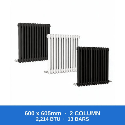 Flat Panel Radiators — Designer Vertical & Horizontal, Single & Double Panel, Anthracite, Black & White UK Central Heating Radiators - Rackerman