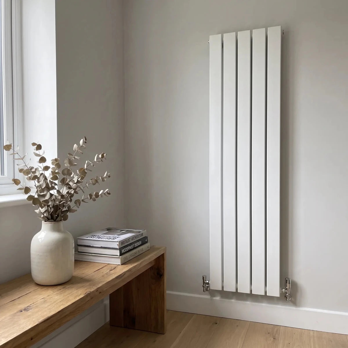 Flat Panel Radiators — Designer Vertical & Horizontal, Single & Double Panel, Anthracite, Black & White UK Central Heating Radiators - Rackerman