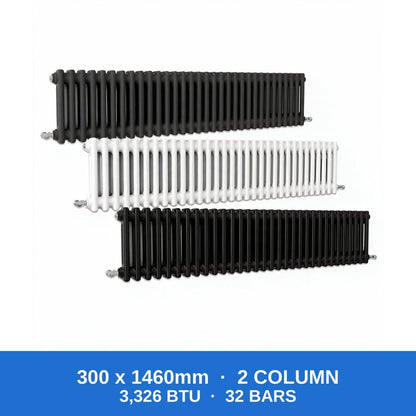 Flat Panel Radiators — Designer Vertical & Horizontal, Single & Double Panel, Anthracite, Black & White UK Central Heating Radiators - Rackerman