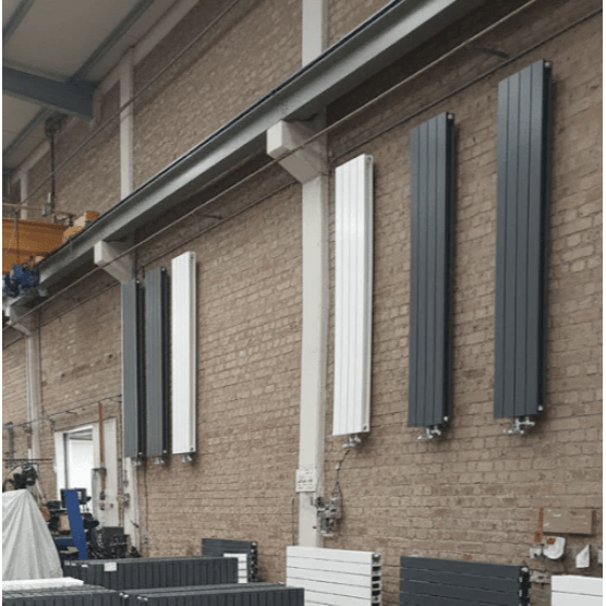 Flat Panel Radiators — Designer Vertical & Horizontal, Single & Double Panel, Anthracite, Black & White UK Central Heating Radiators - Rackerman