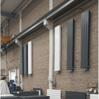 Flat Panel Radiators — Designer Vertical & Horizontal, Single & Double Panel, Anthracite, Black & White UK Central Heating Radiators - Rackerman