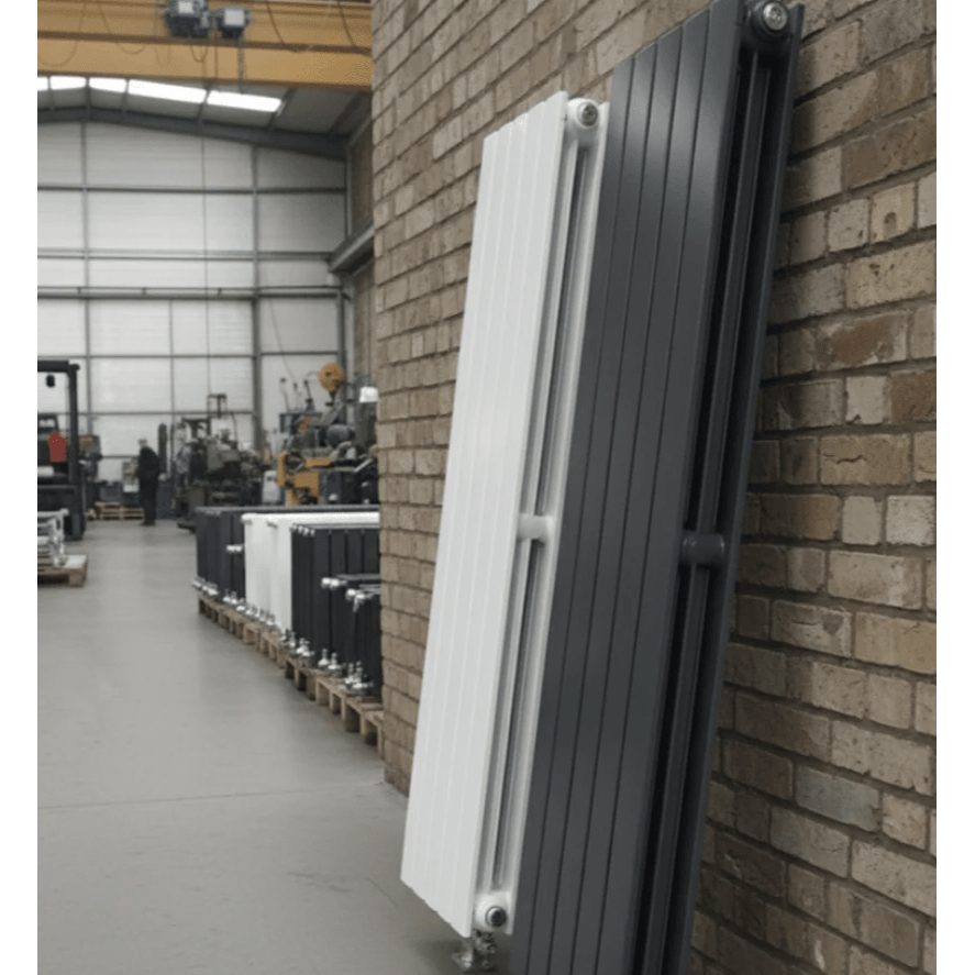Flat Panel Radiators — Designer Vertical & Horizontal, Single & Double Panel, Anthracite, Black & White UK Central Heating Radiators - Rackerman