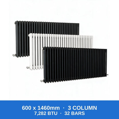 Flat Panel Radiators — Designer Vertical & Horizontal, Single & Double Panel, Anthracite, Black & White UK Central Heating Radiators - Rackerman