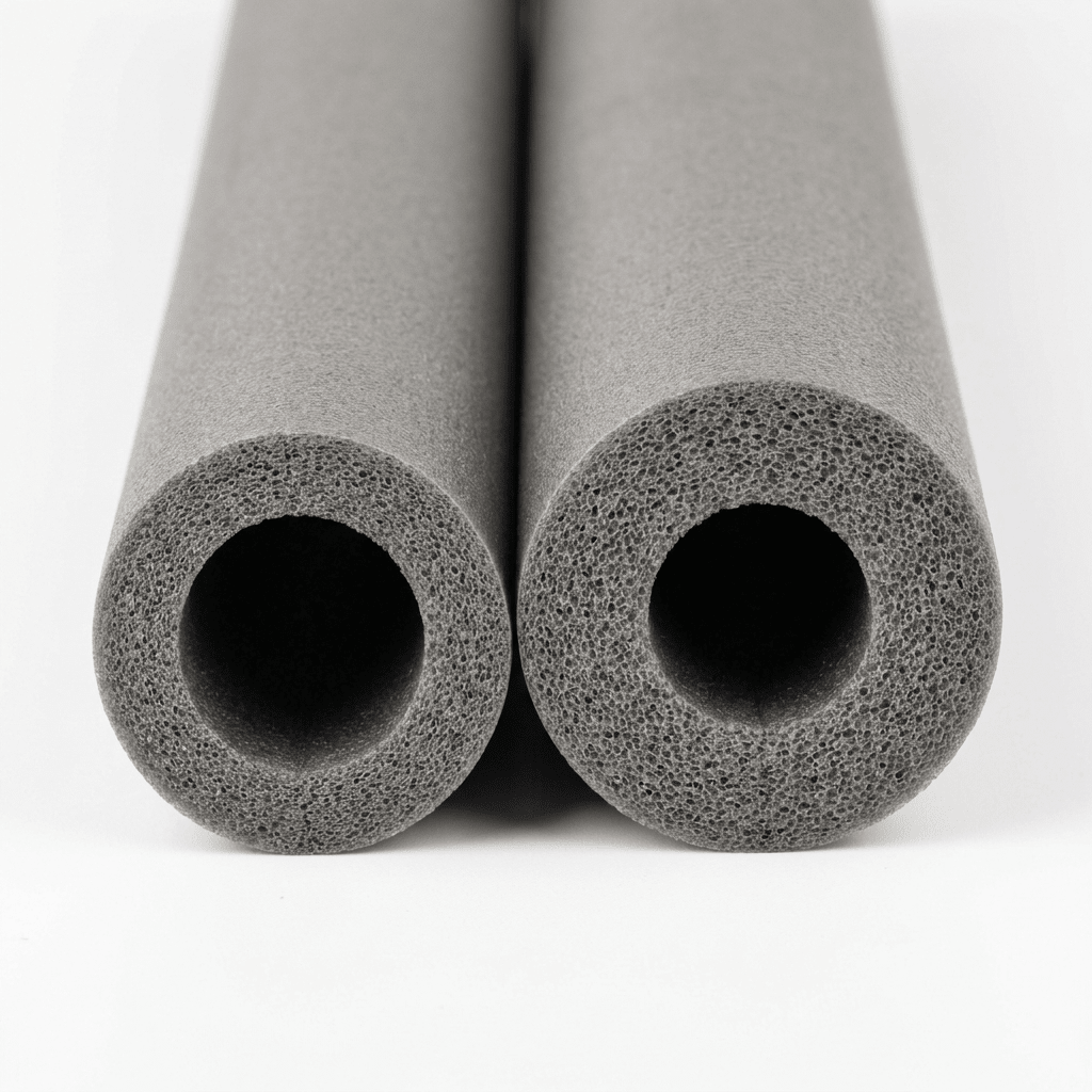 Foam Pipe Insulation Lagging – 15mm to 42mm Bore, 9mm–25mm Wall, 10m to 100m Rolls for Copper, Plastic & Steel Pipe - Rackerman